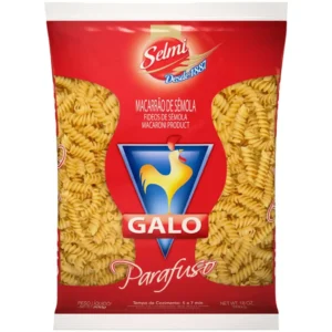 Macarrão Galo Sêmola Parafuso 2 500g