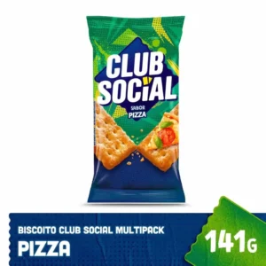 Biscoito Club Social Regular Pizza Multipack 141Gr